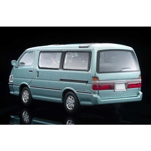 Tomytec Tomica Limited Vintage Neo 1/64 Scale LV-N216b Toyota Hiace Wagon Super Custom G (2002 Model), Light Green, Finished Model, 312475