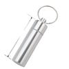 Waterproof Pills Box Mini Aluminum Alloy Travel Medicine Storage Box Scratch & Abrasion Resistance for Travel Outdoors