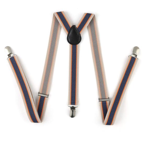 Elastické ve tvaru Y Dámské Jednobarevné/proužkové Nastavitelné podvazkové šle Pánské