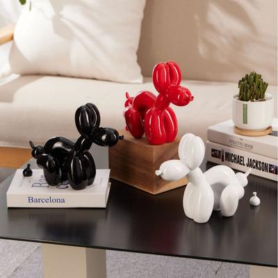 Latest Poop Balloon Dog Ornaments Living Room Wine Cabinet Home Use Decoration Tabletop Entrance Window Opening Resin Crafts