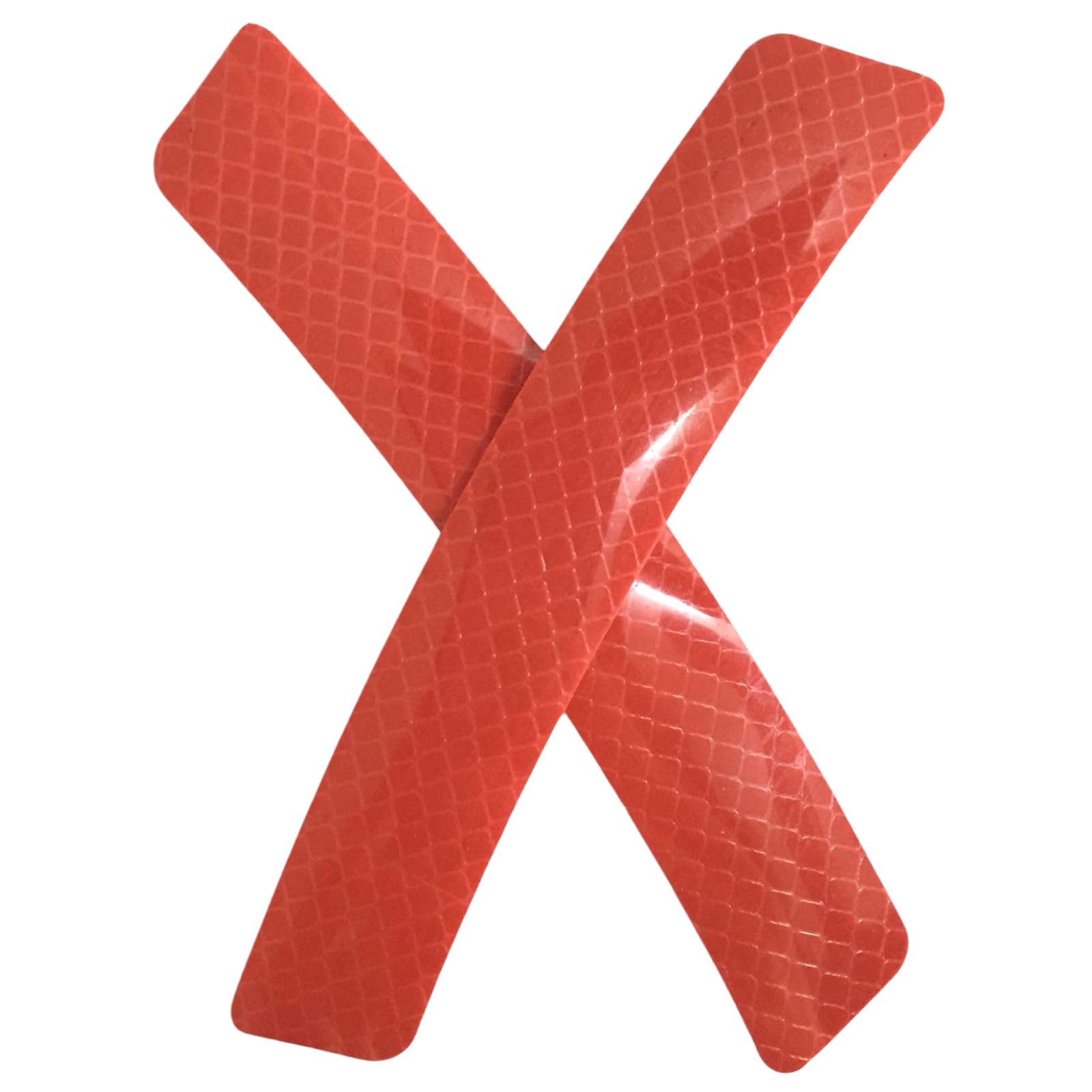 

Teagle Blanc Reflective Sticker Car Motorcycle Reflector Seal Reflective Tape Fender Door Bumper Universal красный