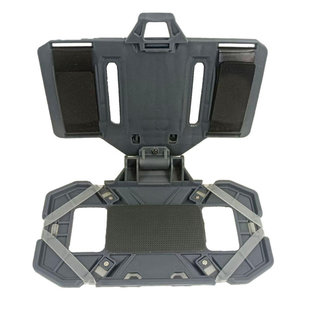 Outdoor Sport Taktisches MOLLE Faltbares Navigationsbrett Airsoft Kartenhülle Admin Panel Handyhalter für Bildschirmgröße 4,7-6,7 Zoll