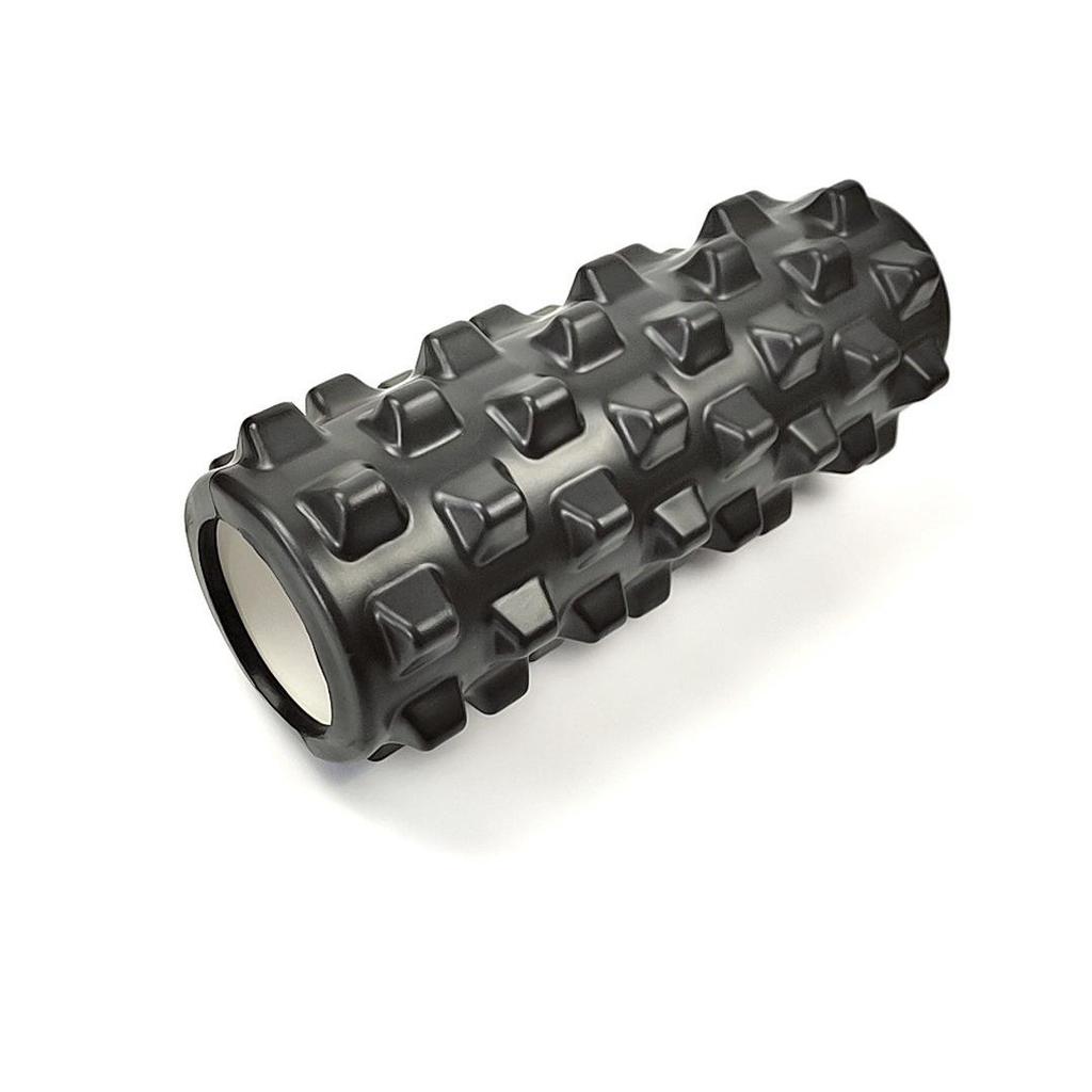 33cm EVA Foam Roller - Hollow, Solid Wolf Tooth Design for Muscle Relaxation and Yoga Fitness.