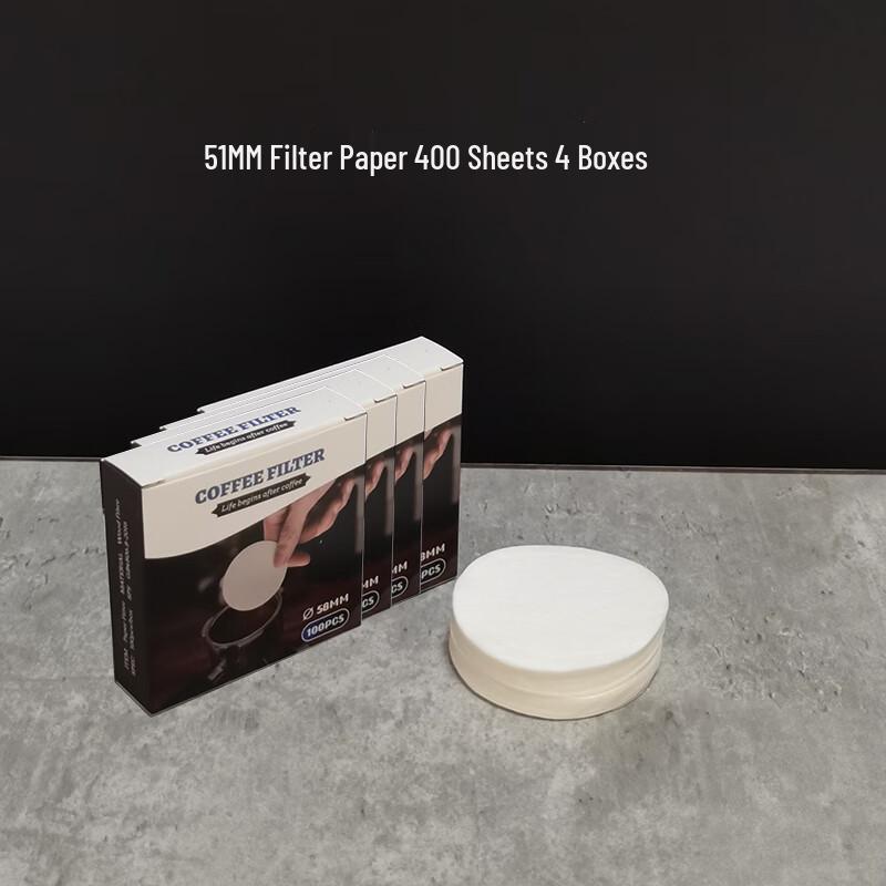 Zhaoran 51MM Round Moka Pot Coffee Filter Paper