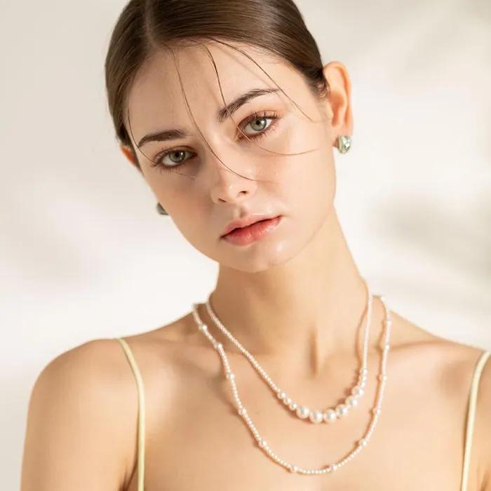 Stratum Heart Ceramic Earring (BG)