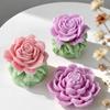 Food Grade Silicone Florals Shaped Candle Making Mould For Home Decoration Craft