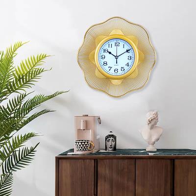 Creative Decorative Clock, Restaurant Silent Art Clock, New Living Room Light Luxury Wall Clock, Modern Minimalist Home