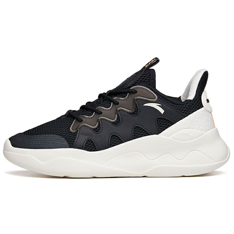 Anta Lifestyle Series Trendy Casual Sports Shoes Men Sneakers Black White 112138860-4 44.5