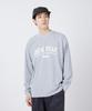 Varsity Logo Long Sleeve for Men and Size M [Snow Peak] T-Shirt TS-26SU002 Long-sleeved T-shirt Women, Yellow,
