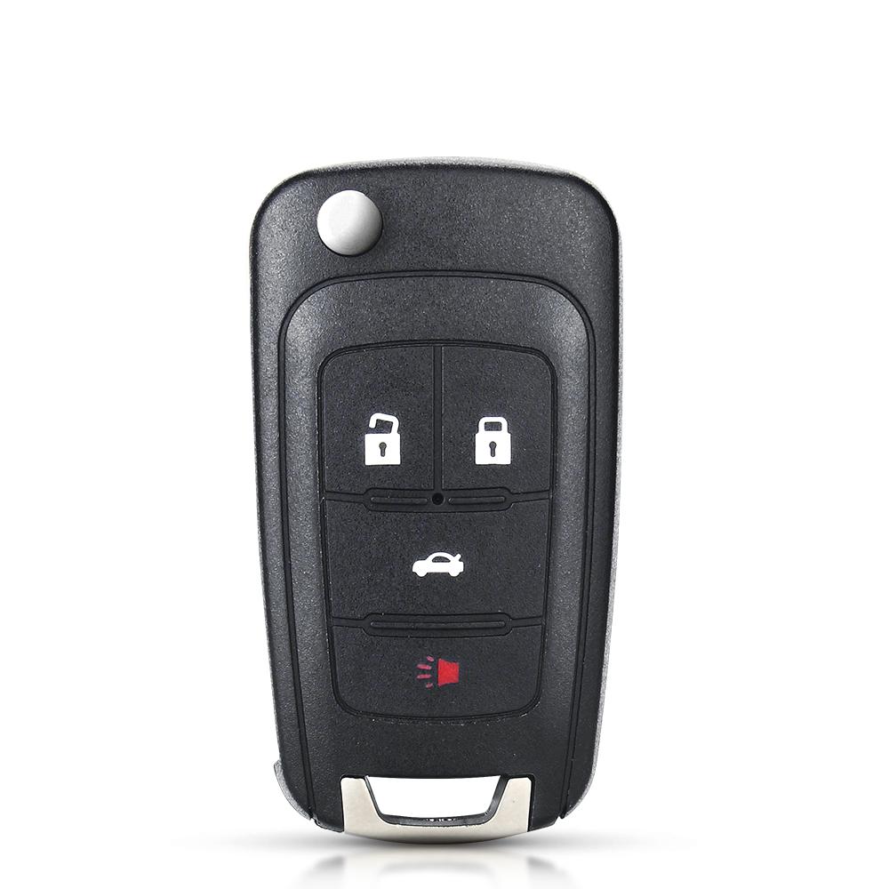 

1 x 2/3/4/5 кнопок пульт дистанционного управления чехол для брелока чехол складной чехол для ключа автомобиля Chevrolet Lova Sail Aveo Cruze 4 Buttons