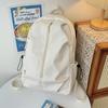 Schoolbag Women's Solid Color Backpack For Middle School Students