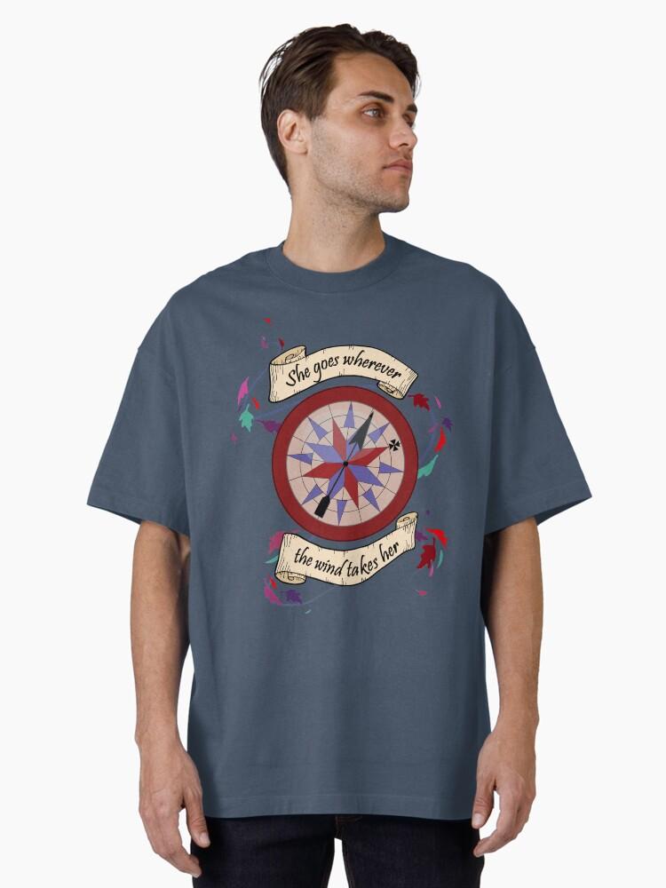 Pocahontas The Wind quote Oversized T-Shirt
