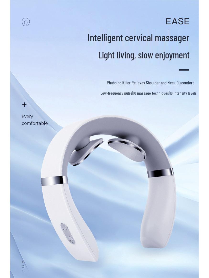 

Multi-functional Electric Neck and Shoulder Massager for Home Physiotherapy and Company Gifts English Manual