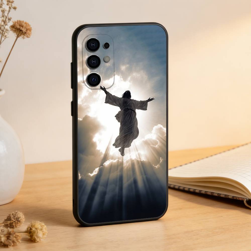 

Jesus Christ Phone Case For Samsung S25,S24,S21,S22,S23,S30,Ultra,S20,Plus,Fe,Soft Silicone Black Cover Samsung S20fe
