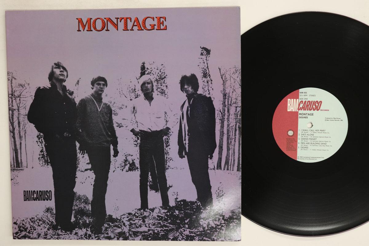 LP Record MONTAGE  Montage KIRI055 BamCaruso 1986 UK Rock Used