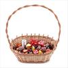 Wicker Flower Gift Basket, Medium Gift