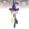 Halloween Pendant 3D Soft Plush Ghost Crochet Kit Festive Holiday Pendant Decoration Whimsical Halloween Accessories