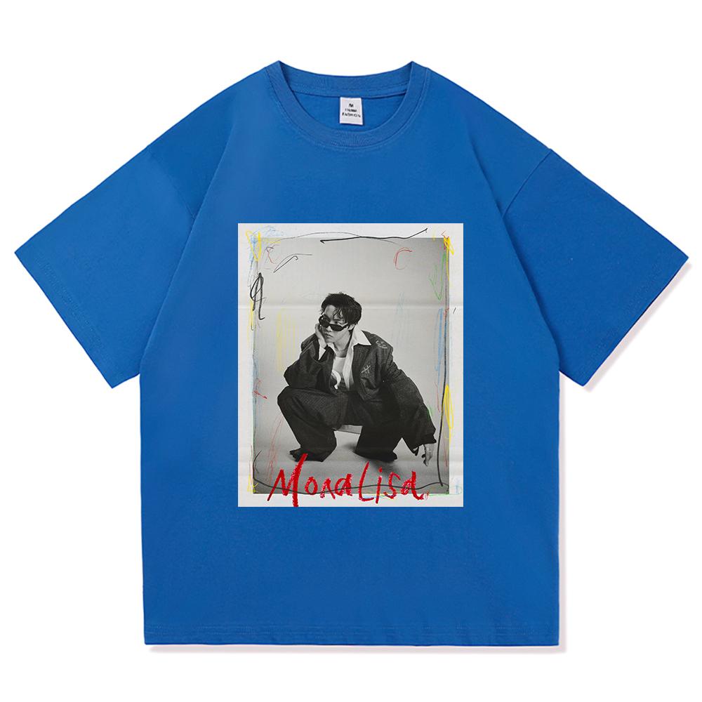 

J-hope Mona Lisa Holding Army Bomb Shirt 2025 New Song Men/women Clothing Harajuku Unisex High Quality Clothes Cotton Tshirts 4XL