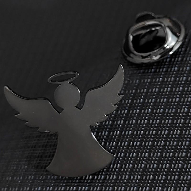 

New Little Angel Brooch Cufflinks Exquisite Retro Rococo Style Business Dress Accessories 14k
