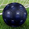 Real Oviedo Größe 5 Fußball, bunt, für alle Altersgruppen geeignet, maschinengenäht, PVC-Material, Wettkampfqualität, langlebig und hochsprungfähig