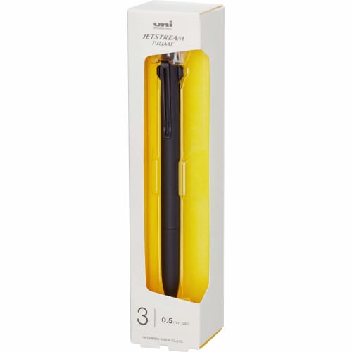 Mitsubishi Pencil 3 Color Ballpoint Pen Jet Stream Prime 0.5 Czarny Łatwy do pisania SXE3330005.24
