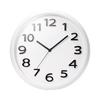 Fashion Large 3D Numbers Wall Clock Noiseless Mechanism Contemporary Homes Decors Easy Readability Battery Operated