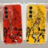 Case for Samsung Galaxy A50 A16 A52s A21s A12 A32 A52 A72 A31 A71 A51 Soft Phone Cover Cartoon Basketball Star