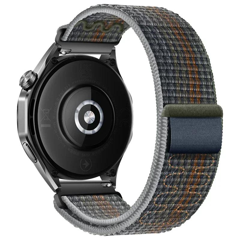 20 22mm Smartwatch-Armband für Huawei Amazfit Balance GT4/3/2 46mm Nylon-Armband für Samsung Galaxy Watch 4/6 Classic 5Pro 45mm