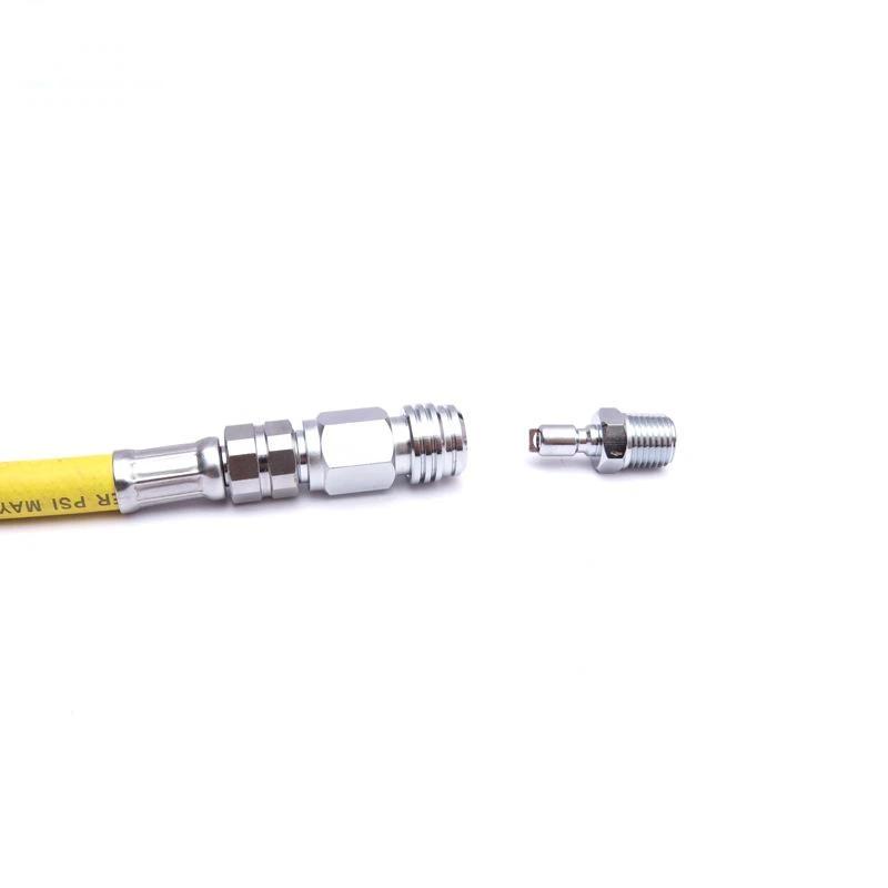 Universal Scubas Diving Adapters 1/4Ntp To Secure Connection Light Weight For Diving Use