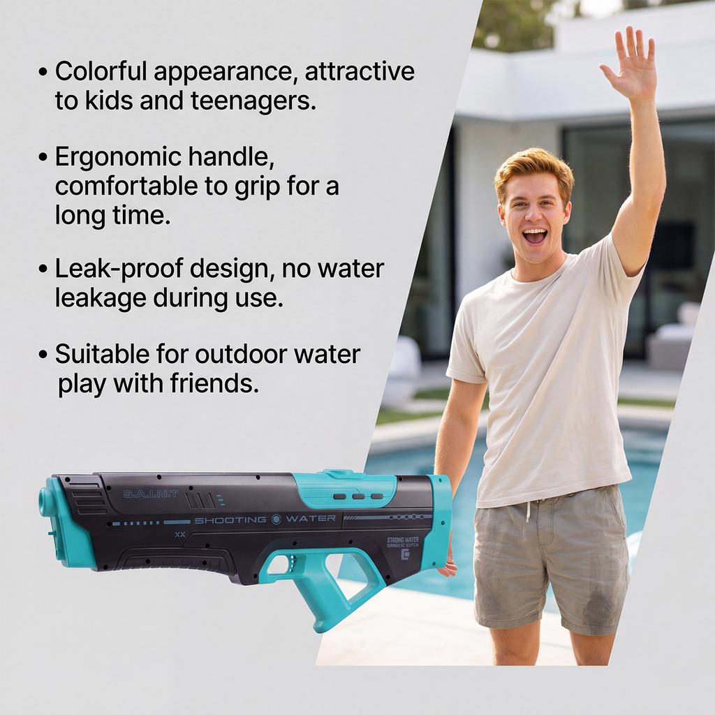 Electric water gun with Light