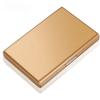 1Pc New  stainless steel card case anti-magnetic anti-theft wallet mini simple high-grade stainless steel card case card holder