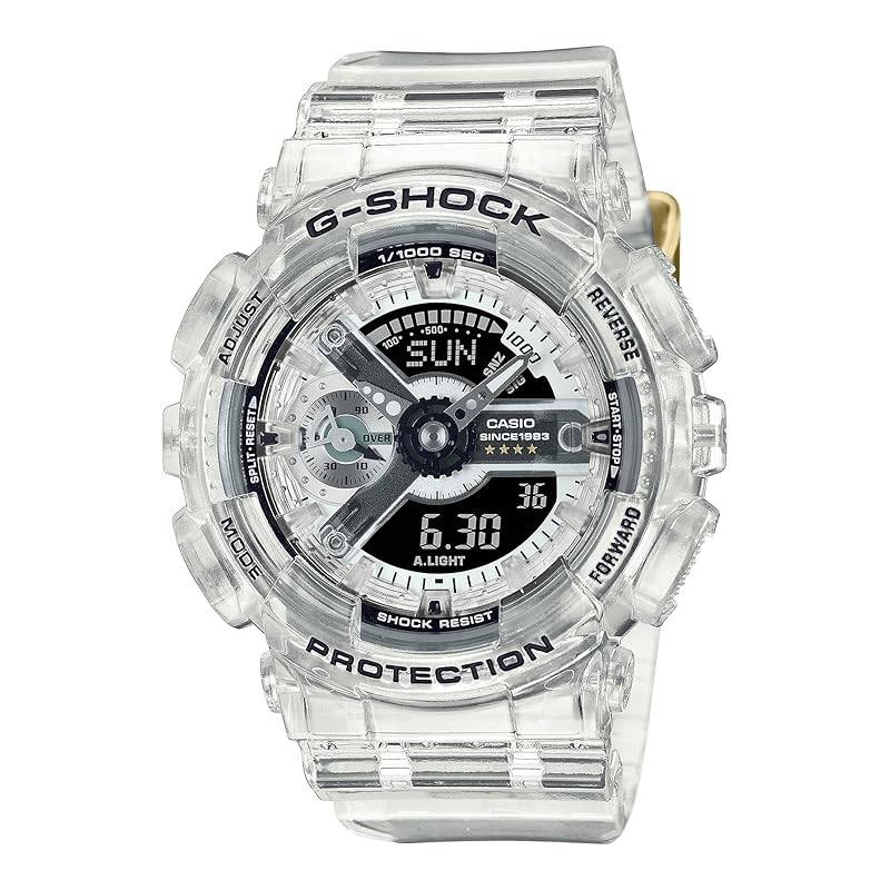 

КАСИО (Casio) часы G-SHOCK (G-Shock) GMA-S114RX-7A S серия средний размер 40th anniversary clear remix ограниченный размер мальчики зарубежная модель [продукт]