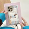 Cartoon Embroidery Puppy Apple 17promax Mobile Phone Case New iPhone16 Women's Autumn and Winter Drum Bag Anti-drop
