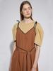Leuiel Layered Sleeveless Dress_Brick