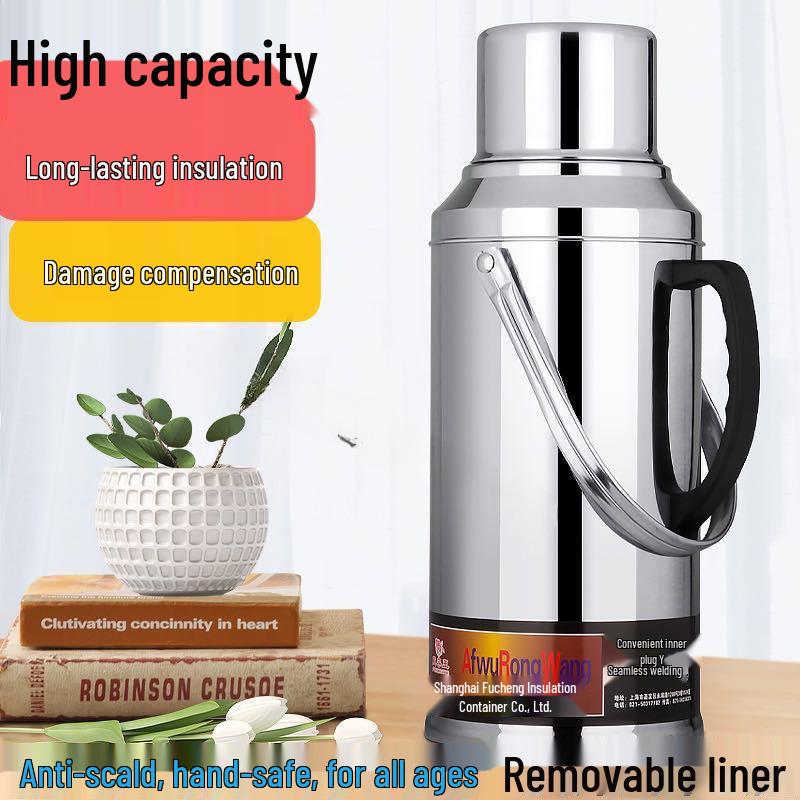 Large Capacity Insulated Stainless Steel Thermos Bottle for Hot Water