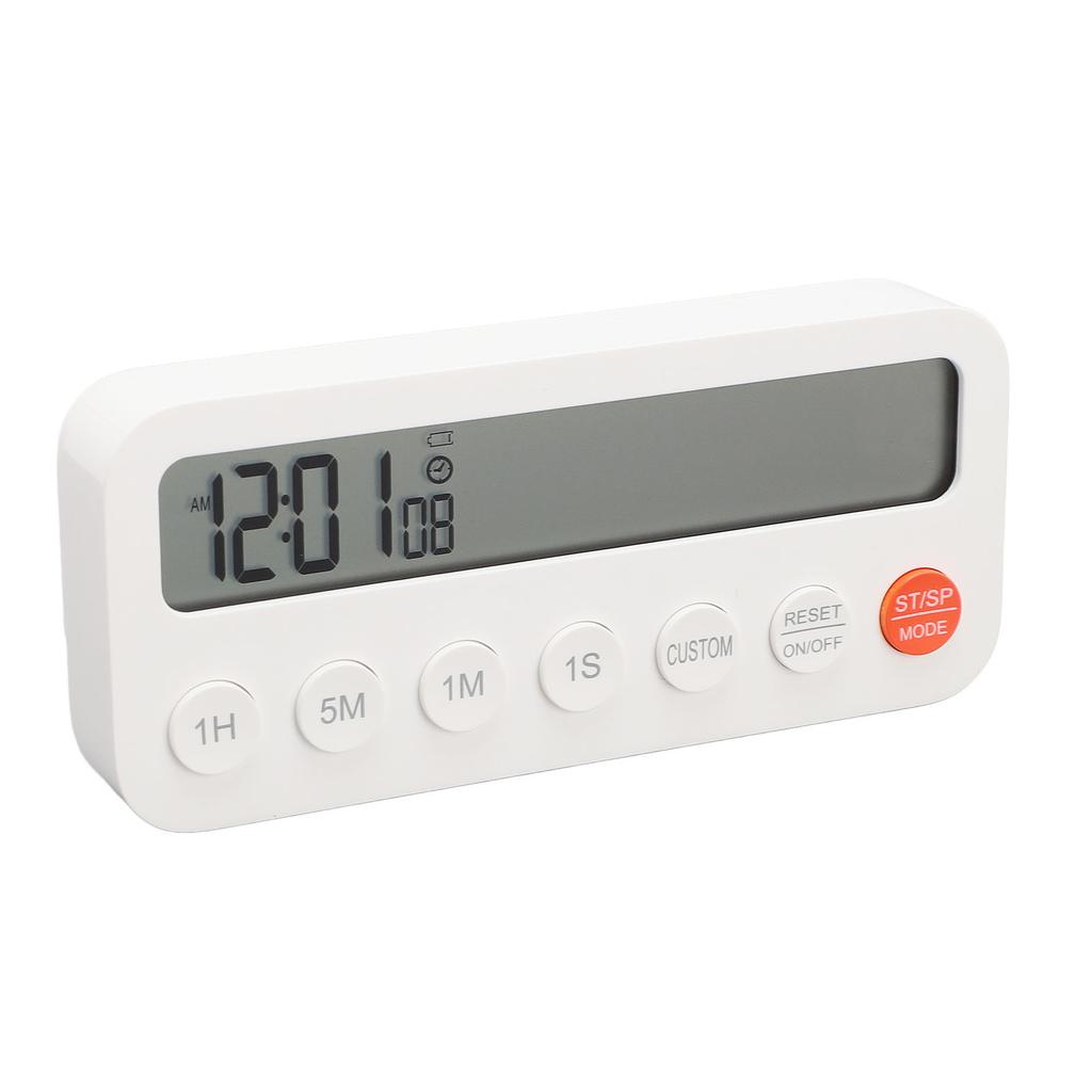 Digital Timer, Large Magnetic Display with Volume Control, Countdown for Cooking, Baking, Classroom Exercise