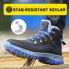 Steel Toe Safety Boots Winter Men Work Shoes Anti-Slip Anti-Puncture Work Boots Men Safety Shoes Indestructible Work Sneakers
