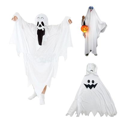 Ghostes Hooded Cloak Monsters Cape Halloween Cloak Cape Halloween Ghostes Costume Cloak Women Men Cosplay Robe for Party