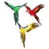 Simulatie Vogel Gevederde Papegaai Dierentuin Ornament Modern Model Beeldje voor huis en tuin Tuin Foto