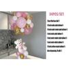 Teddy Pink Bear Party Dekorace Balon Arch Kit Garland Dětská Narozeninová párty Dekorace Baby Shower Kluci Dívky Gend