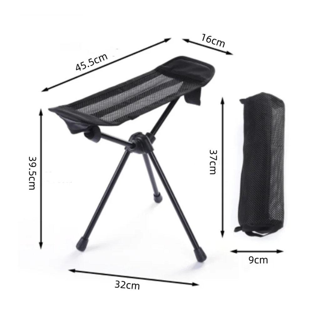 Klappbarer Moon Chair, praktische universelle Fußstütze in Camouflage, faltbarer Taburete, Mehrzweck-Stativ-Fußstütze zum Ziehen, Mazar.