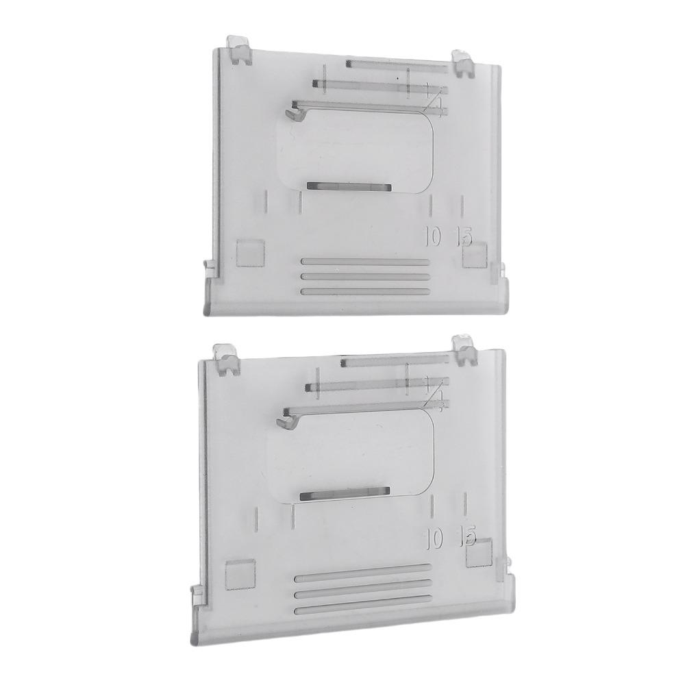 2PCS Transparent Bobbin Cover Plate Slide Plate Plastic Bobbin Cover Plate  Sewing Machine