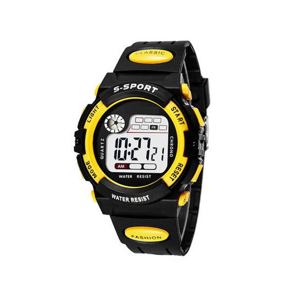 Водонепроницаемые электронные спортивные часы для мужчин, многофункциональные электронные часы, цифровые часы для времени