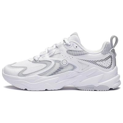 Pantofi de alergare Meteor Antiderapanti Absorbitori de Șoc Durabili Joasă înălțime Femei adidași Alb Gri ARXT010-2