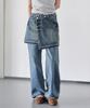 Deketeuumeon Wrap Skirt Dcsk005Blue