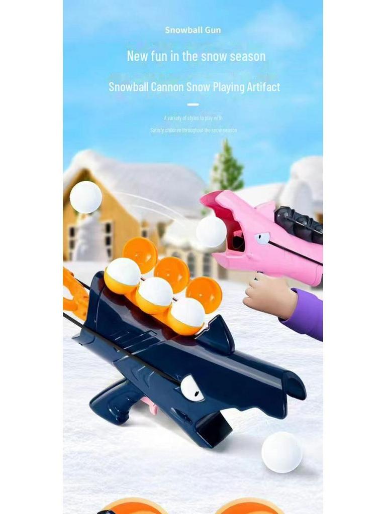Cross-Border Snowball Launcher Toy for Children