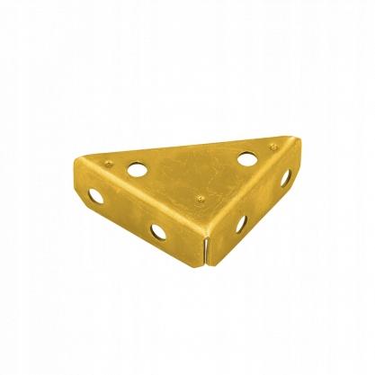 Domax Narożnik Skrzyniowy 50X50Mm Cynk Złoty Skrzynia