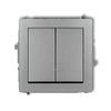 Karlik Deco Triple Frame White For Sockets And Switches