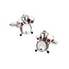 Music Drum Shape Cufflinks Cuff Nails French Shirt for Men