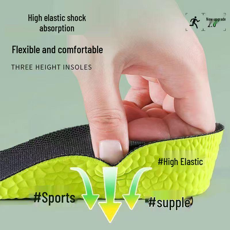 Branturi Antiodor cu Pelin pentru Mărirea Înălțimii - Confortabile, Absorbante de Șocuri, Anti-Oboseală, Inserții Invizibile pentru Bărbați și Femei